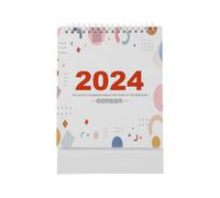 Office Desk Calendar - 21.5x15.4cm Decorative Standing Calendar for Home & Office