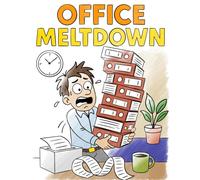 Office Meltdown: A Funny Adult Colouring Book for Surviving the 9-5 - Stress Relief and Sarcasm for Overworked Professionals