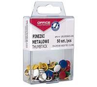 Office Products 18195563 - 99 chinchetas 50 unidades en el paquete, varios colores