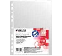 Office Products 21142115-90 - Carteras para documentos hechas de película de polipropileno suave y lisa, 30 μm de grosor. 100 unidades.