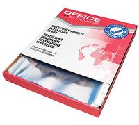 Office Products 21142535 - Fundas transparentes 90, PP, A4, transparente, 55 µm 100 unidades), transparente