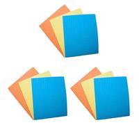 Office Products Paño de Esponja de celulosa, 3 Unidades, 18 x 16 cm, paños de Cocina, ecológicos, Reutilizables, para la Cocina (Paquete de 3)