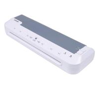 OFFICE PRODUCTS Plastificadora 332/Apto para Documentos A3/Laminadora Térmica Caliente/Velocidad de plastificado: 30cm/min/80 a 125 micrones/Calentamiento Rápido/Blanca/Colegio, Oficina y Hogar