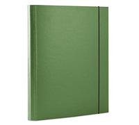 OFFICE PRODUCTS PP A4/30 - Carpeta portadocumentos con goma elástica, cartón de polipropileno por una cara, color verde, formato A4