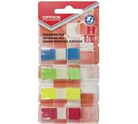 Office Products - Tiras adhesivas de polipropileno estándar (12 x 43 mm, 4 x 35 hojas, en blíster)