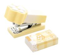 Office Stapler, Cat Claw Mini Stapler, Tiny 2-15 Sheets Paper Fastener for Kids Students Classroom School Office Travel, Fun Cat Paw Design withStaples Included, Compact Stationery Accessory