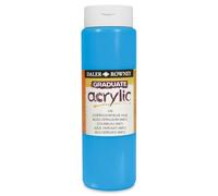 OfficeCentre Daler - Rowney Graduate 500ml Acrylic Bottle - Coerulm Blue