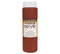 OfficeCentre Daler-Rowney Graduate Acrylic 500ml Paint Ink Bottle - Burnt Sienna