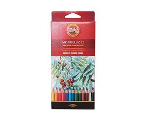 OfficeCentre KOH-I-Noor Mondeluz Fruit Aquarell Coloured Pencils (Set of 12)
