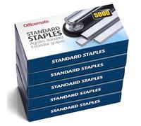 Officemate Grapas estándar, 5 cajas de grapas de uso general (91925)