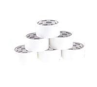 OFFICER PRODUCTS PRODUCTS 15025031-14 - Cinta adhesiva de embalaje, color: blanco, 6 rollos, ancho 48 mm x longitud 46 m, de polipropileno de colores con adhesivo acrílico/cinta de embalar