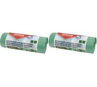 OFFICER PRODUCTS Products 22025232-02 - Bolsas de basura (120 L, 10/1 rollo), color verde (Paquete de 2)