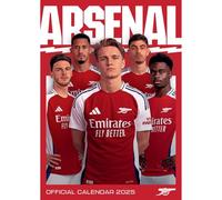 Official Arsenal FC A3 Calendar 2025