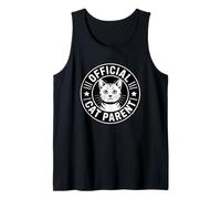Official Cat Parent Camiseta sin Mangas