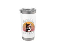 Official Cat Parent Vaso térmico de acero inoxidable de doble pared
