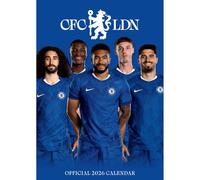 Official Chelsea FC Men's Team 2026 A3 Calendar