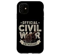 Official Civil War Enthusiast Guerra Civil Americana EE.UU. Carcasa para iPhone 11