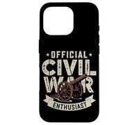 Official Civil War Enthusiast Guerra Civil Americana EE.UU. Carcasa para iPhone 16 Pro