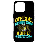 Official Cruise Ship Buffet Inspector - Cruising Cruise Chef Carcasa para iPhone 16 Pro