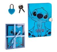 Official Disney Stitch Diary | Stitch Notebook | Stitch Book | Stitch Stationery Set | Disney Notebook | Secret Diary for Girls | Lilo and Stitch Gifts for Girls | Girls Diary with Lock | Stitch Gift