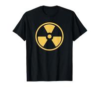 Official Duke Nukem Radiation Symbol Nuke 3D Gold Camiseta