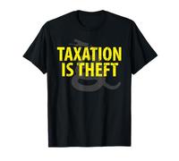 Official Gadsden Snake Taxation Is Theft Libertarian Gift Camiseta