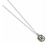 Harry potter andén 9 3/4 unisex collar negro-blanco aleación de zinc