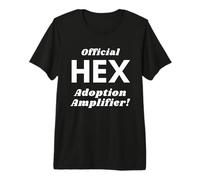 Official Hex Adoption Amplifier - Blockchain Crypto CD - Hex Camiseta Premium