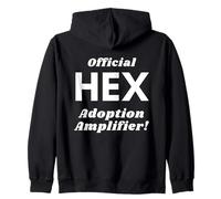 Official Hex Adoption Amplifier - Blockchain Crypto CD - Hex Sudadera con Capucha