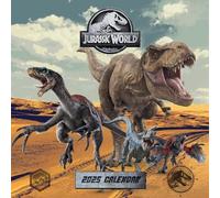 Official Jurassic World Square Calendar 2025