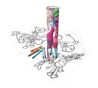 Official Licensed Trolls Poster Art Craft Set