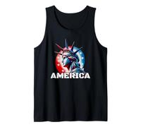Official Patriotic "America" Men and Women's Camiseta sin Mangas