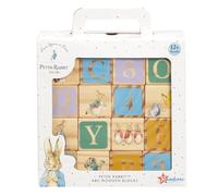 Official Peter Rabbit Wooden Building Blocks - Early Development Activity Toys for Toddlers - Beatrix Potter Stacking Bricks by Rainbow Designs