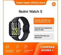 Official | Redmi Watch 5, Pantalla AMOLED con bisel ultrafino de 2,07, Duración de la batería de hasta 24 días, Admite llamadas por Bluetooth Gris