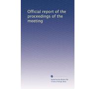 Official report of the proceedings of the meeting: Volume 15