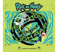 Official Rick And Morty Square Calendar 2025