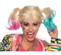 Official Rubie's DC Comic Harley Quinn Wig, Birds of Prey Movie Style, One Size