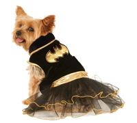 Official Rubie's DC Comics Batgirl Pet Dog Costume Tutu Dress, Size: Medium Neck