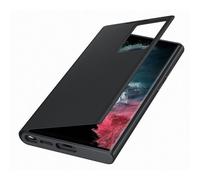 Official Samsung Galaxy S22 Ultra 5G Clear View Cover Case Flip Cover - Black