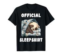 Official Sleep Pajamas Cozy Nightwear for Men Women Camiseta