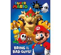 Official Super Mario: Bring on the Bad Guys!: An illustrated Sticker Activity Book - perfect for kids and fans of the video game!