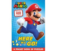 Official Super Mario Here We Go!: A super fun puzzle and activity book - perfect for kids and fans of the video game!