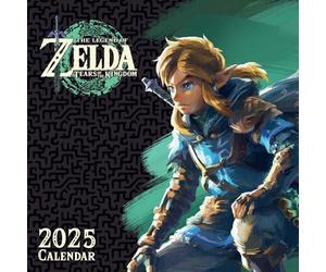 Official The Legend Of Zelda Square Calendar 2025