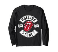 Official The Rolling Stones Legendary US 78 Tour Black Manga Larga