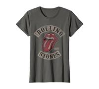 Official The Rolling Stones Tour 78 música Rock Mujer Retro Camiseta