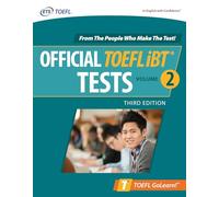 Official TOEFL iBT Tests Volume 2, Third Edition (EDUCATION/ALL OTHER)