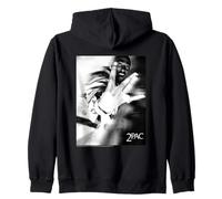 Official Tupac Fingers Cultura Hip Hop Rap de los 90 2PAC Sudadera con Capucha