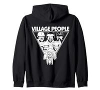 Official Village People Logo Triangle Artwork Sudadera con Capucha