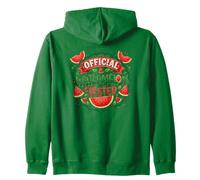 Official Watermelon Tester Funny Watermelon Lover Summer Sudadera con Capucha