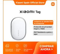 Official | Xiaomi Tag 1 Pack,Compatible con Apple Find My y Google Android Find Hub,Encuentra tus objetos de forma remota,Notificaciones de protección de la privacidad